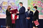 Regionalny Dzień Edukacji Narodowej w Biłgoraju - nagroda MEN dla pani Edyty Buczek