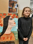 Na zdjęciach Autorzy prac - wystawa "Kobiety Malowane" - marzec 2022