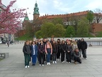 Zdjęcie grupowe, Kraków, Wawel w tle