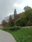 Kraków, Wawel w tle
