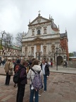Grodzka w stronę Wawelu – kościół św. Piotra i Pawła
